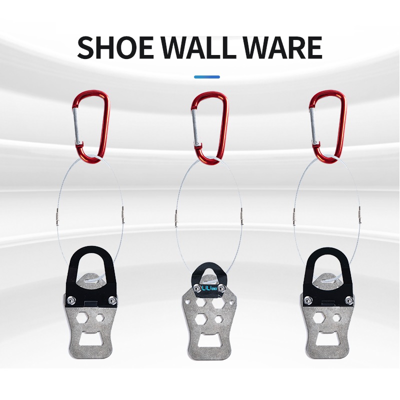 Men Shoes Rack - รองเท้าขี่จักรยาน Mount Ware แบบพกพา Hanger แขวนผนังชั้นวางรองเท้าสำหรับจักรยาน