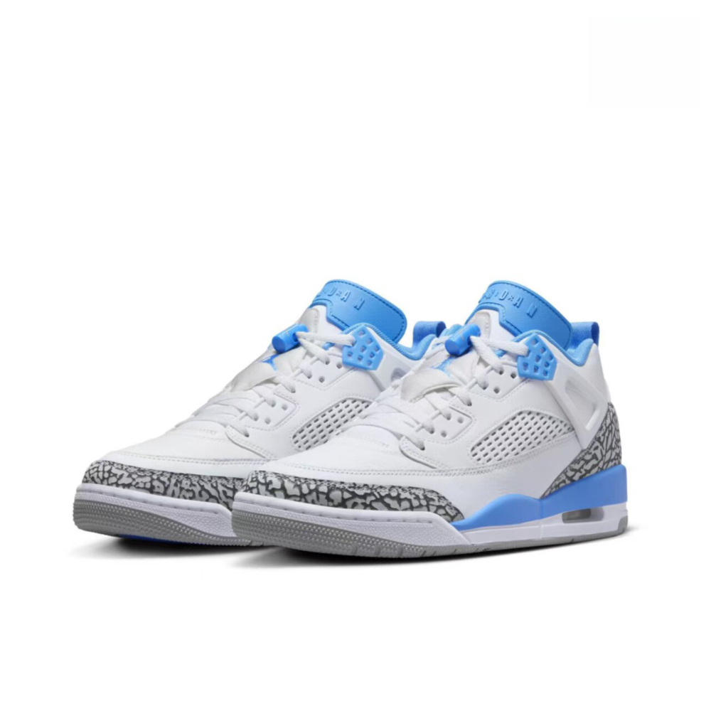 Men'S Shoes Jordan 1 - ไนกี้ แอร์ จอร์แดน ไวท์/บลู นอร์ทแคโรไลนา บลู