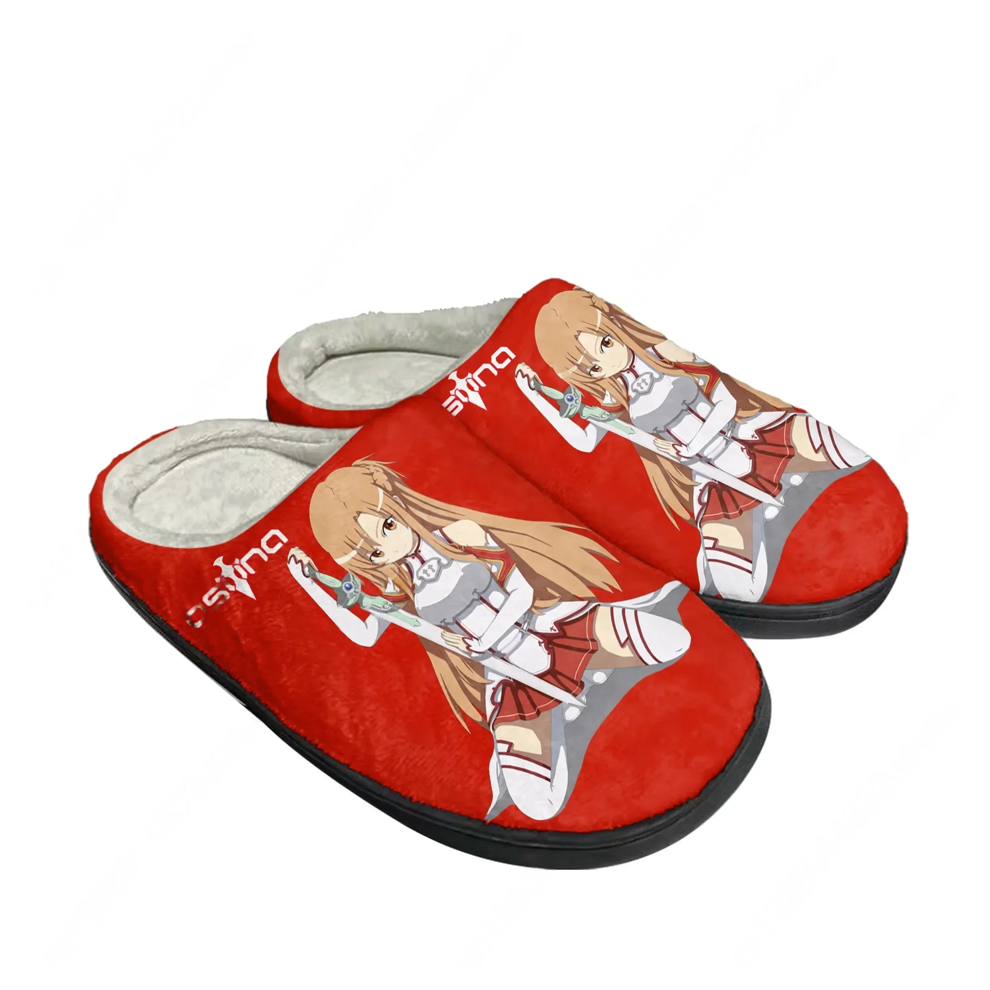 Men Shoes Online - รองเท้าแตะผ้าฝ้าย Sword Art Online Asuna สำหรับผู้ชายและผู้หญิง