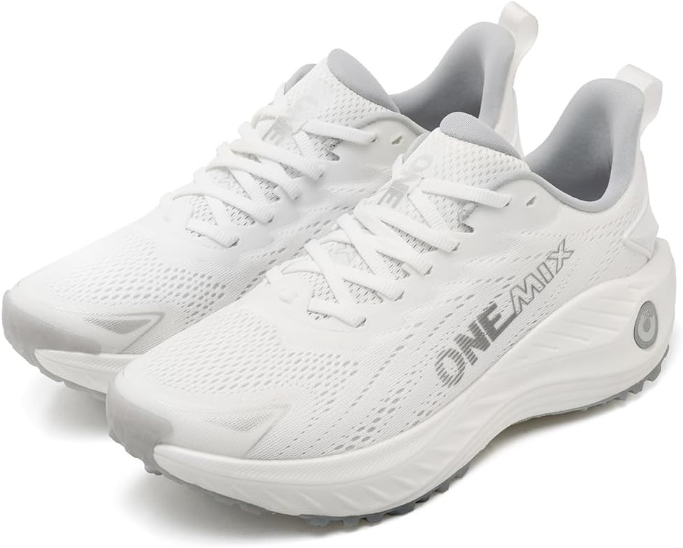 Men'S Shoes Wide Width - รองเท้าวิ่งวันมิกซ์ อัลตร้า คุชชั่นสำหรับผู้ชาย - ดีไซน์แบบกว้างพิเศษ พื้นรองเท้ากันลื่น
