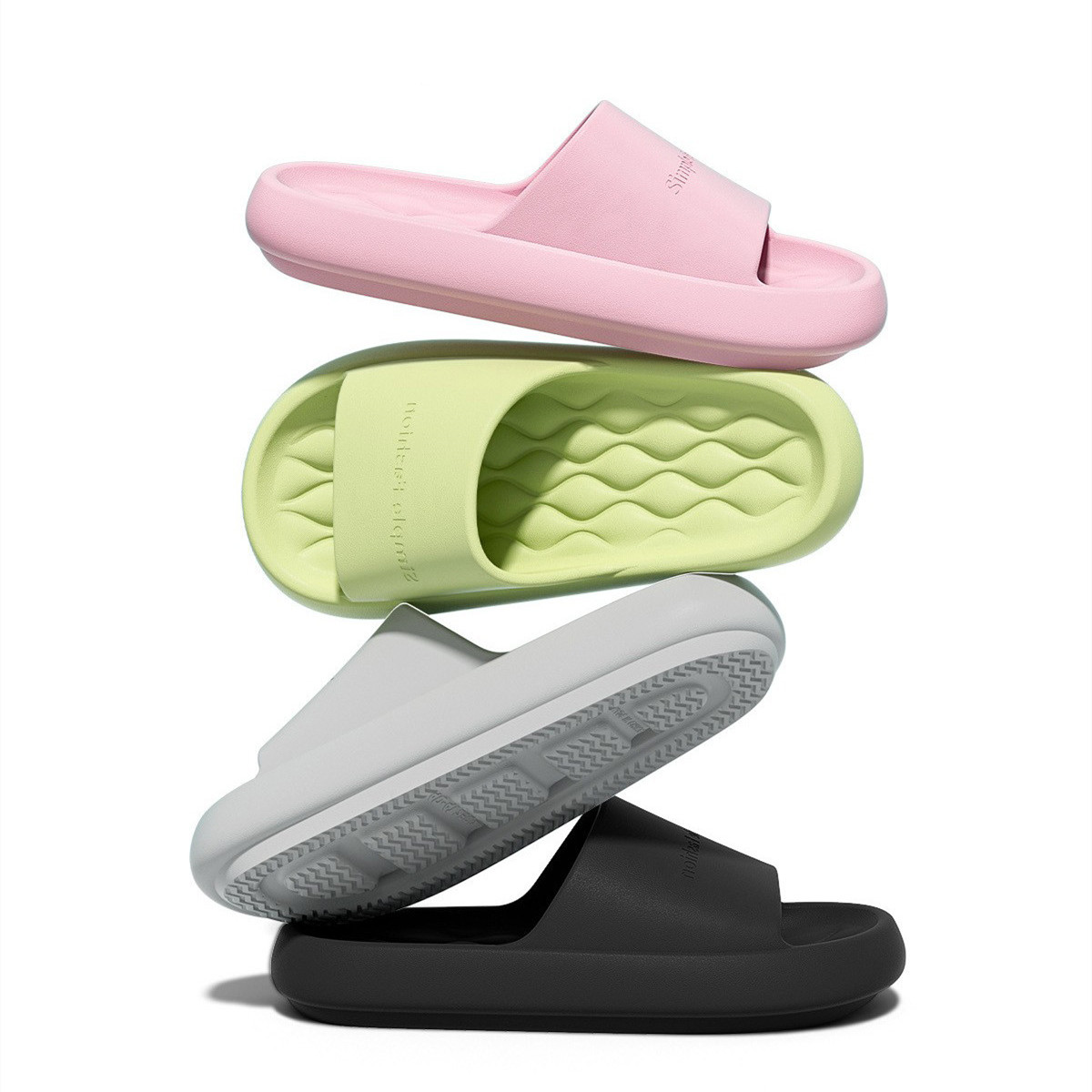 Men'S Shoes In Fashion - รองเท้าแตะแฟชั่นผู้หญิง รองเท้าลำลองผู้ชายแบบสวม พื้นหนานุ่ม รองเท้าแตะชายหาด รองเท้าส้นเตี้ยนวดเท้า รองเท้าใส่ในบ้านกันลื่น