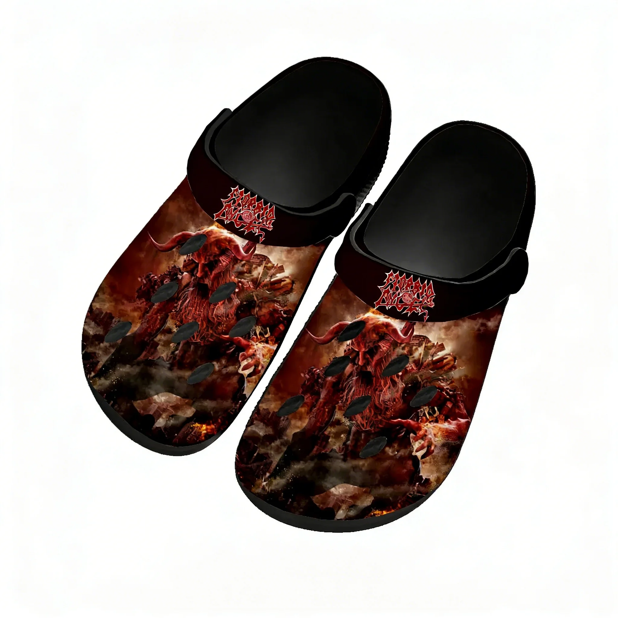 Men'S Shoes In Fashion - รองเท้าแตะ Morbid Angel สำหรับผู้ชายและผู้หญิง สวมใส่สบาย แฟชั่นสำหรับบ้านและสวน