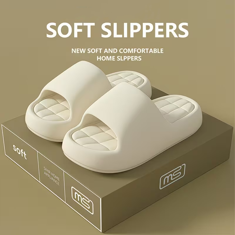 Men'S Shoes In Fashion - รองเท้าแตะแฟชั่นผู้หญิง สำหรับใส่ในบ้าน พื้นหนานุ่ม กันลื่น ทนทานต่อการสึกหรอ รองเท้าสไลด์สำหรับห้องน้ำ