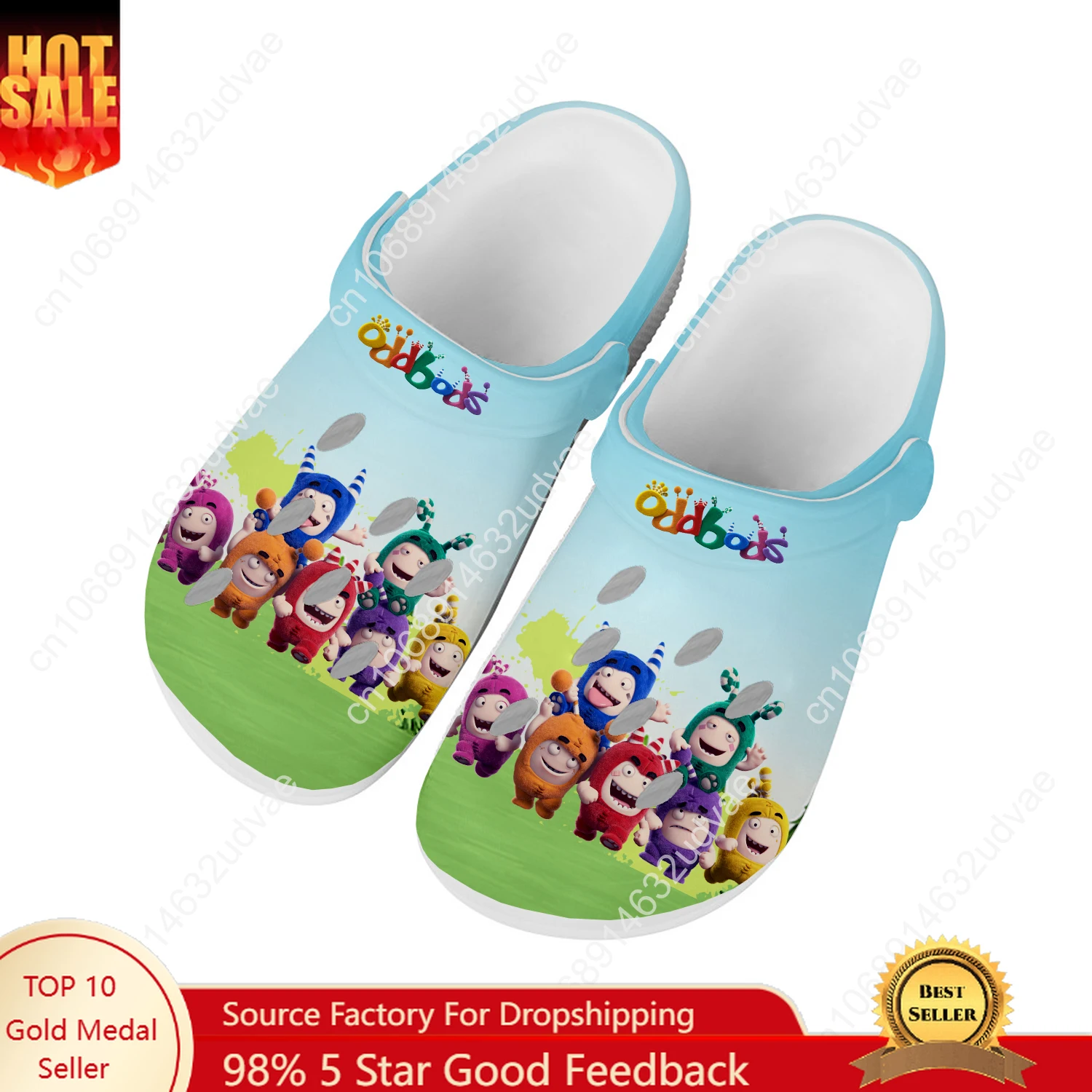 Men'S Shoes In Fashion - รองเท้าแตะ Oddbods สำหรับผู้ชายและผู้หญิง คุณภาพสูง แฟชั่น รองเท้าแตะใส่ในบ้านและสวน