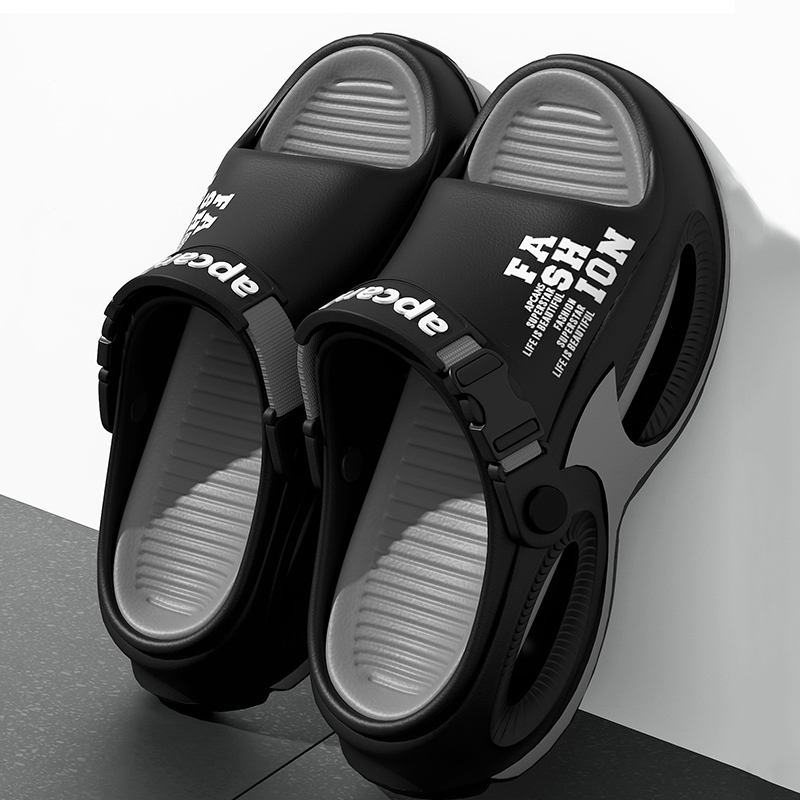 Sport Slide Men - รองเท้าแตะแฟชั่นผู้ชาย รองเท้ากีฬา รองเท้าใส่ในบ้าน นอกบ้าน รองเท้าชายหาด รองเท้าฟลิปฟลอป