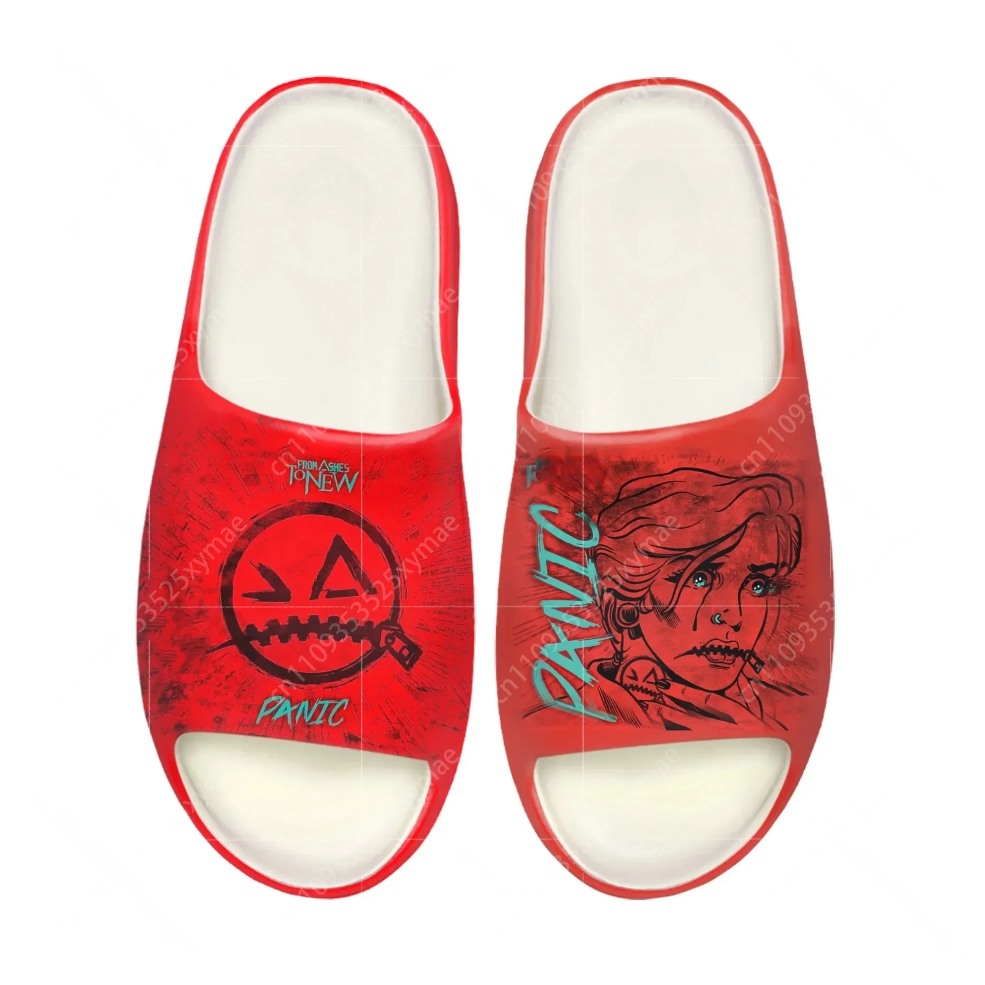 Men Shoes On - รองเท้าแตะแบบสวมใส่สบาย รุ่น From Ashes to New