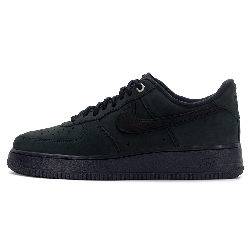 Men'S Shoes Nike Air Force - รองเท้าผู้ชายไนกี้ แอร์ ฟอร์ซ 1 07 ดับเบิ้ลยูบีรองเท้าผ้าใบสีดำล้วนรองเท้าสเก็ตย้อนยุค