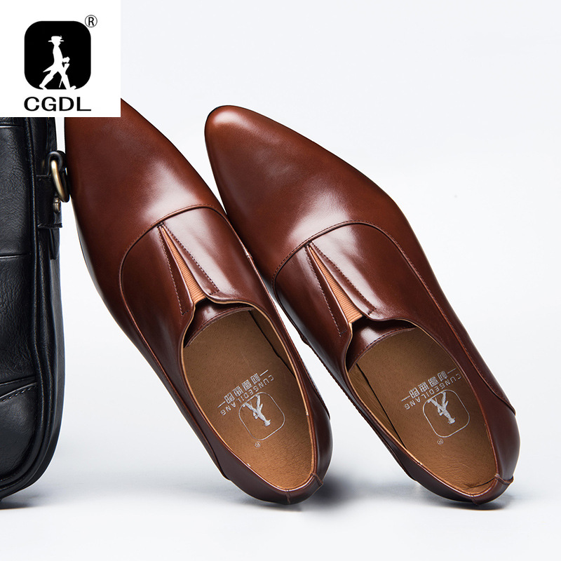 รองเท้าหนังผู้ชายรองเท้าส้นสูง - Men Shoes Louboutin บทวิจารณ์และราคา