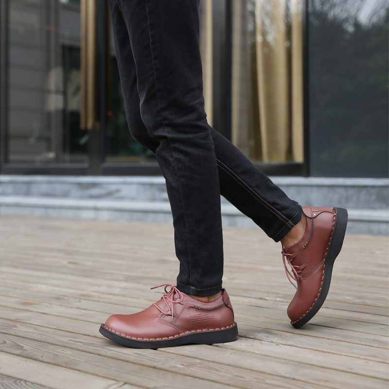 Strongshen รองเท้าหนังแท้สำหรั - Men Shoes Louboutin บทวิจารณ์และราคา