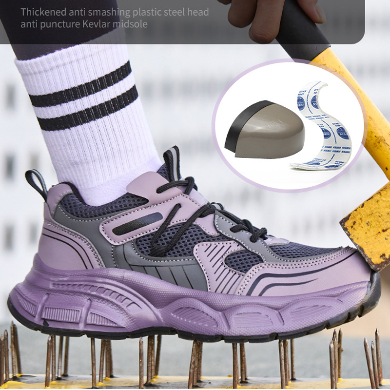 รองเท้านิรภัย รองเท้าทำงานสำหร - Work Boot Steel Toe บทวิจารณ์และราคา