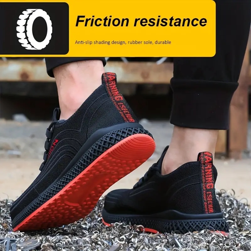 รองเท้าบู๊ตป้องกันการกระแทก ป้ - Work Boot Steel Toe บทวิจารณ์และราคา
