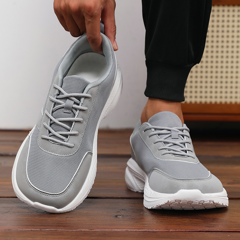รองเท้าผ้าใบลำลองผู้ชายแบบใหม่ - Men'S Shoes Wide Width บทวิจารณ์และราคา