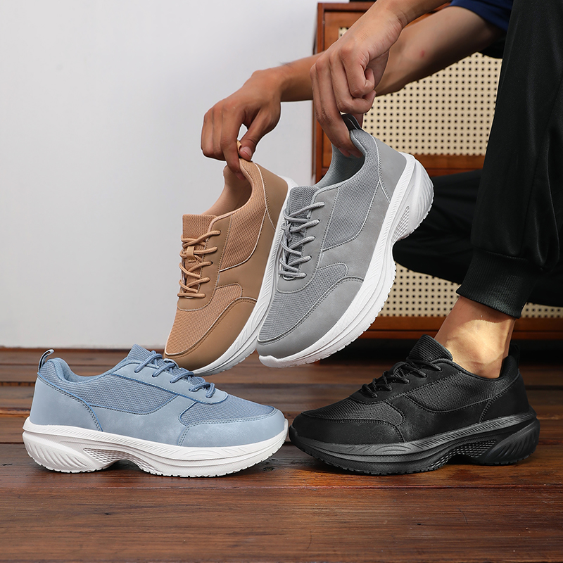 รองเท้าผ้าใบลำลองผู้ชายแบบใหม่ - Men'S Shoes Wide Width บทวิจารณ์และราคา