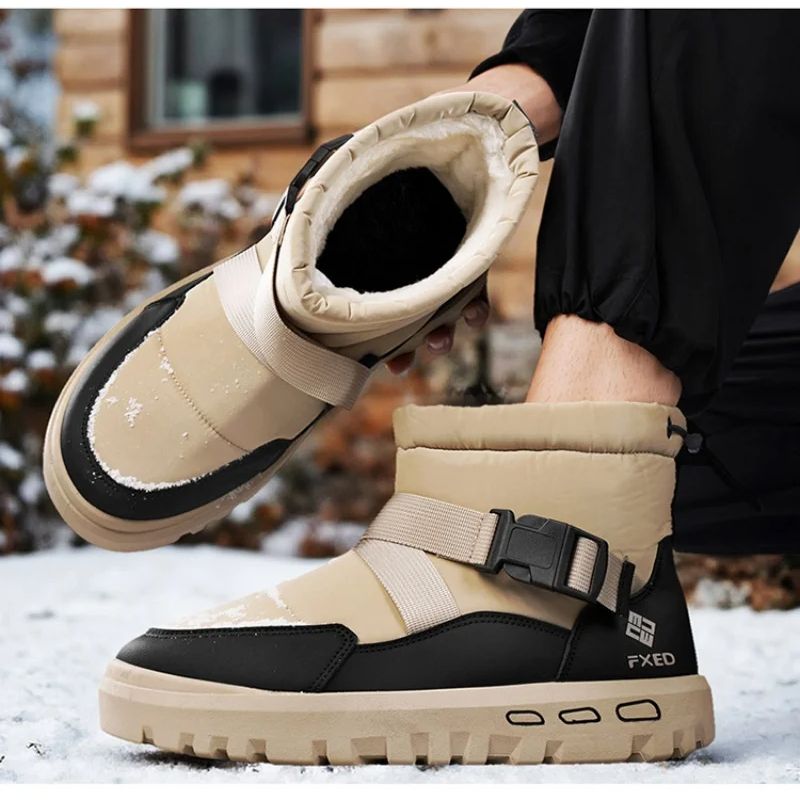 รองเท้าบูทหิมะกันน้ำสำหรับผู้ช - Men Shoes Online บทวิจารณ์และราคา