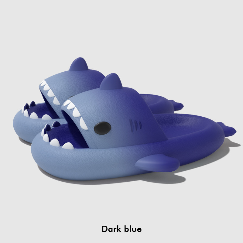น่ารักการ์ตูน Shark รองเท้าแตะ - Men Shoes On บทวิจารณ์และราคา