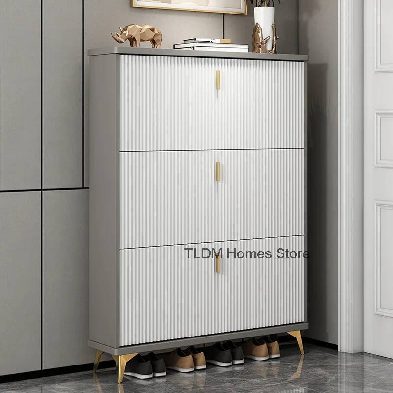โมเดิร์นมินิมอลลิสต์ตู้รองเท้า - Men Shoes Rack บทวิจารณ์และราคา