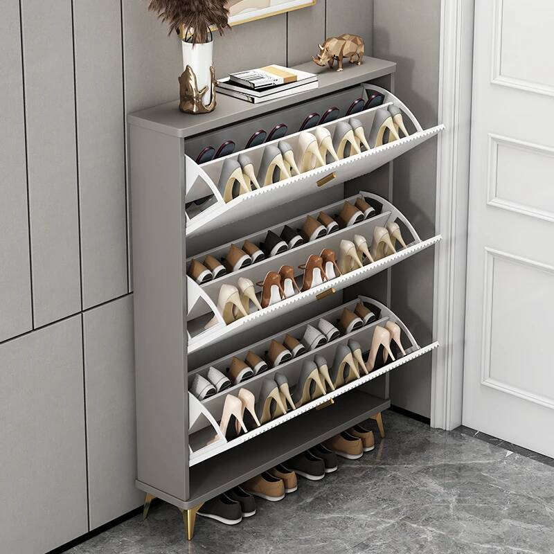 โมเดิร์นมินิมอลลิสต์ตู้รองเท้า - Men Shoes Rack บทวิจารณ์และราคา