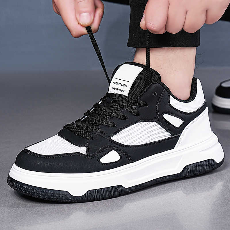 รองเท้าผ้าใบผู้ชายแบบหนา ส้นสู - Men'S Shoes With Platform บทวิจารณ์และราคา