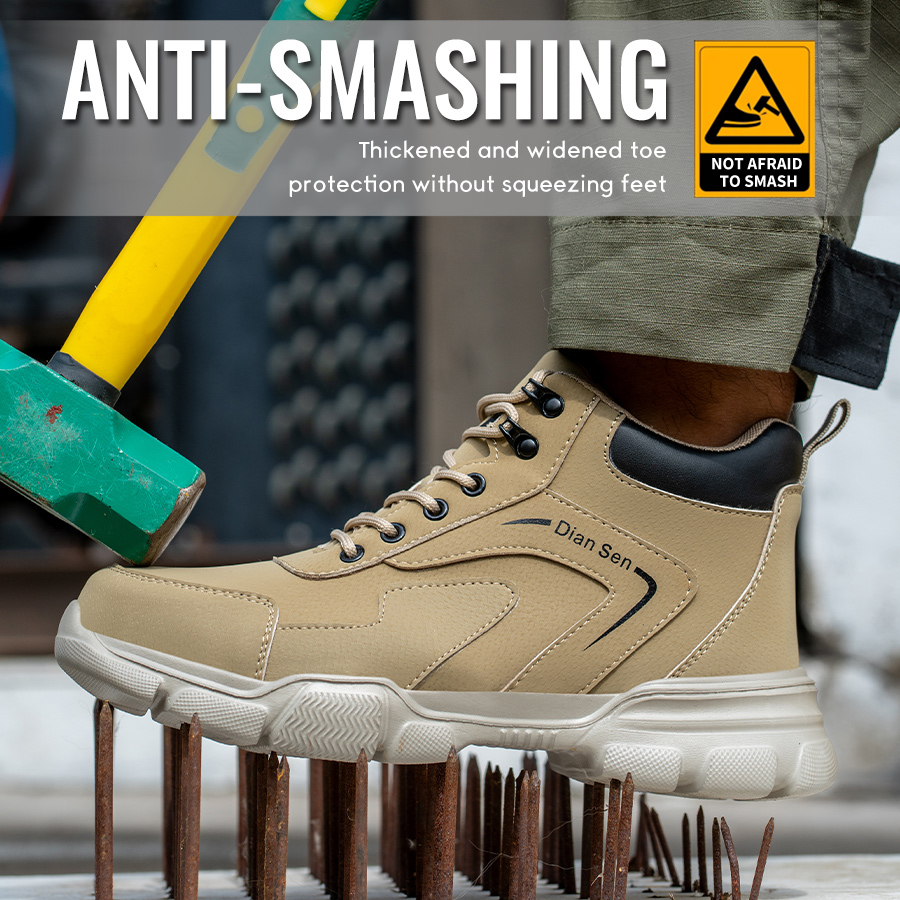 รองเท้าบู๊ททำงานสำหรับผู้ชาย ร - Work Boot Steel Toe บทวิจารณ์และราคา
