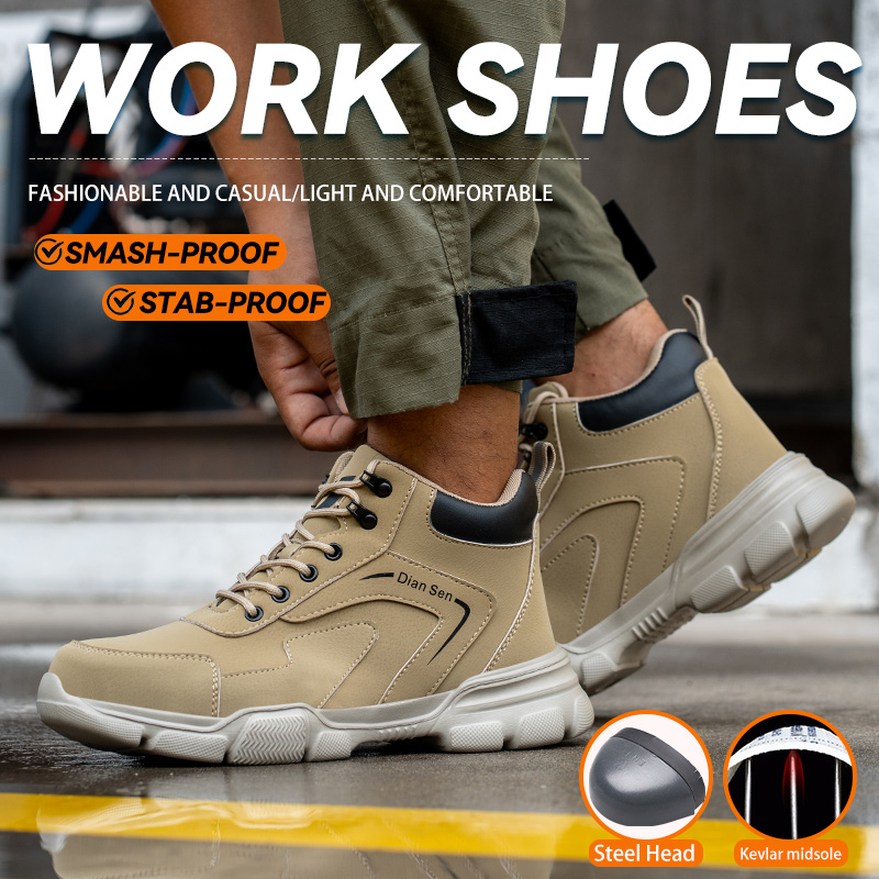 รองเท้าบู๊ททำงานสำหรับผู้ชาย ร - Work Boot Steel Toe บทวิจารณ์และราคา