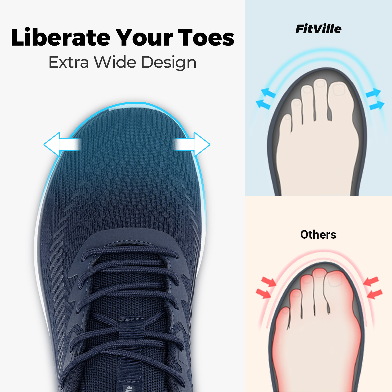ฟิตวิลล์รองเท้าเดินผู้ชาย รองเ - Men'S Shoes Wide Width บทวิจารณ์และราคา