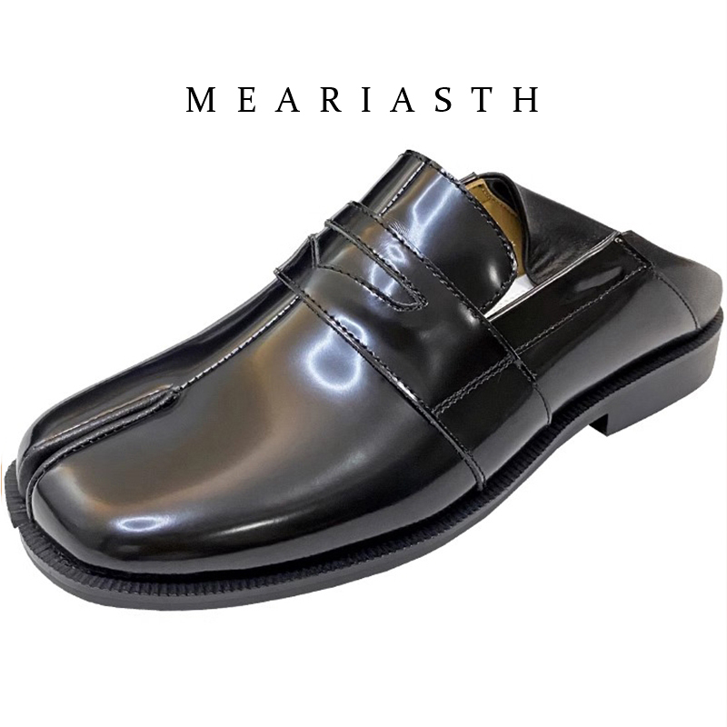 รองเท้า Tabi สีดำ หนังแก้ว ปลา - Men'S Shoes Wide Width บทวิจารณ์และราคา