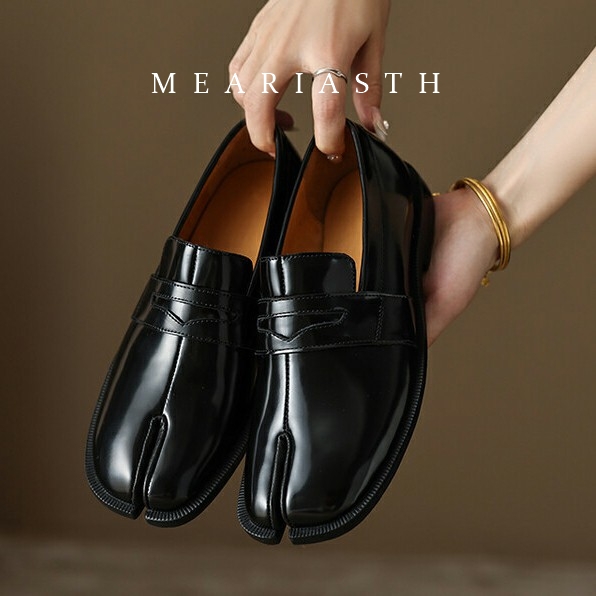 รองเท้า Tabi สีดำ หนังแก้ว ปลา - Men'S Shoes Wide Width บทวิจารณ์และราคา
