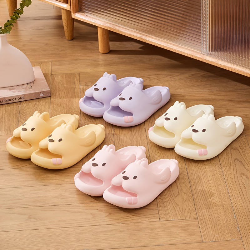 รองเท้าแตะลายการ์ตูนน้องหมาน่า - Men'S Shoes With Platform บทวิจารณ์และราคา