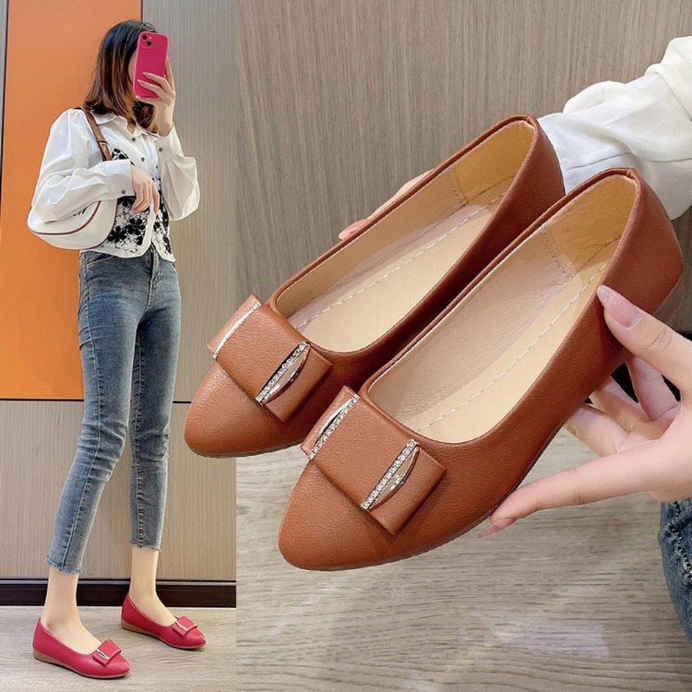 รองเท้าผู้หญิงแฟชั่นลำลอง น้ำห - Dress Shoe Pointed บทวิจารณ์และราคา