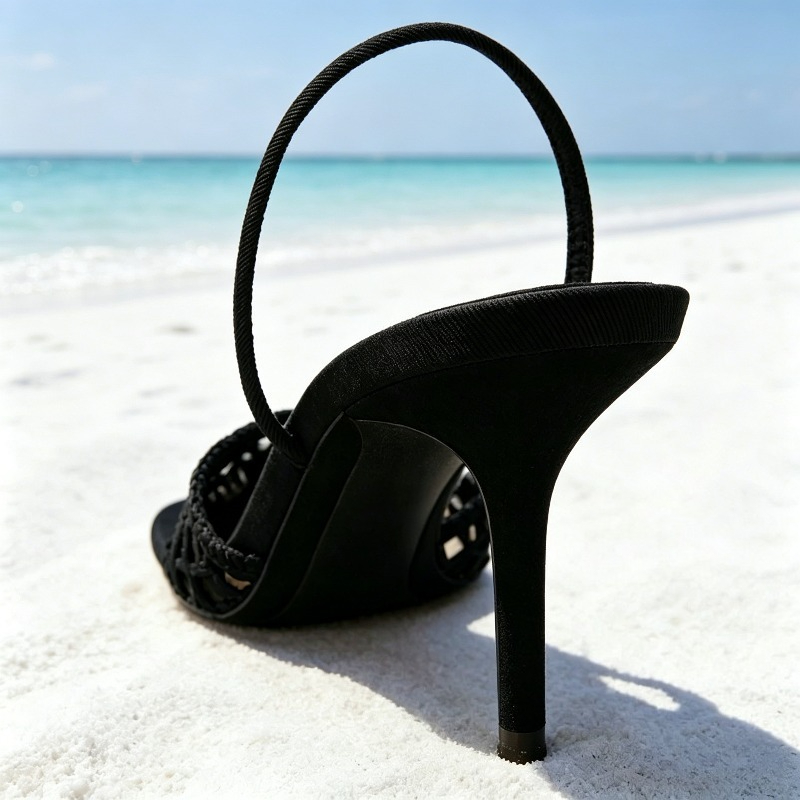 รองเท้าส้นสูงแบบสานดีไซน์สวยเก - Dress Shoe Pointed บทวิจารณ์และราคา