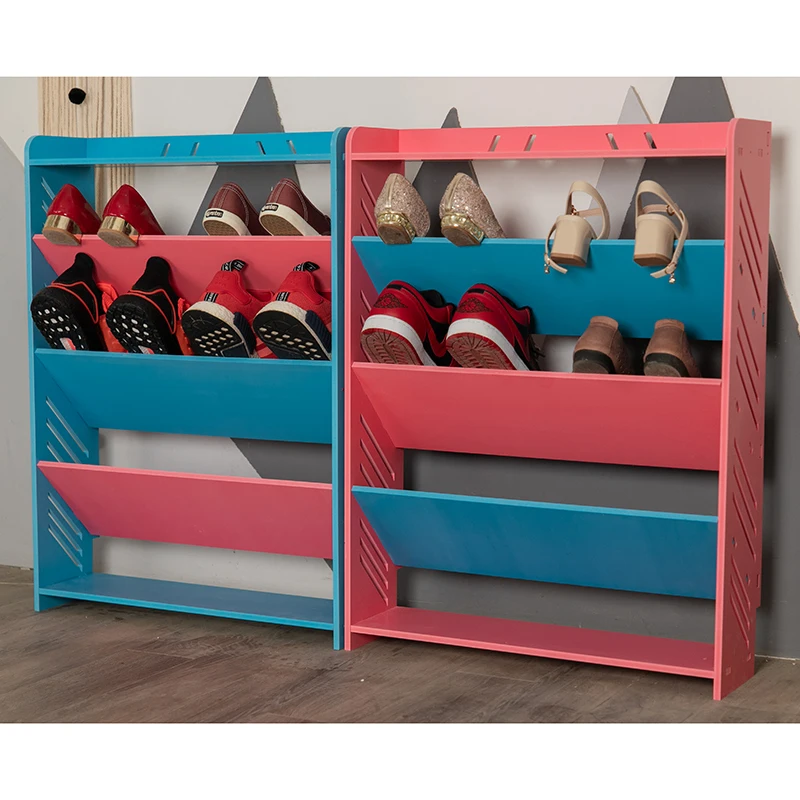 ชั้นวางรองเท้าเด็กแบบเรียบง่าย - Men Shoes Rack บทวิจารณ์และราคา