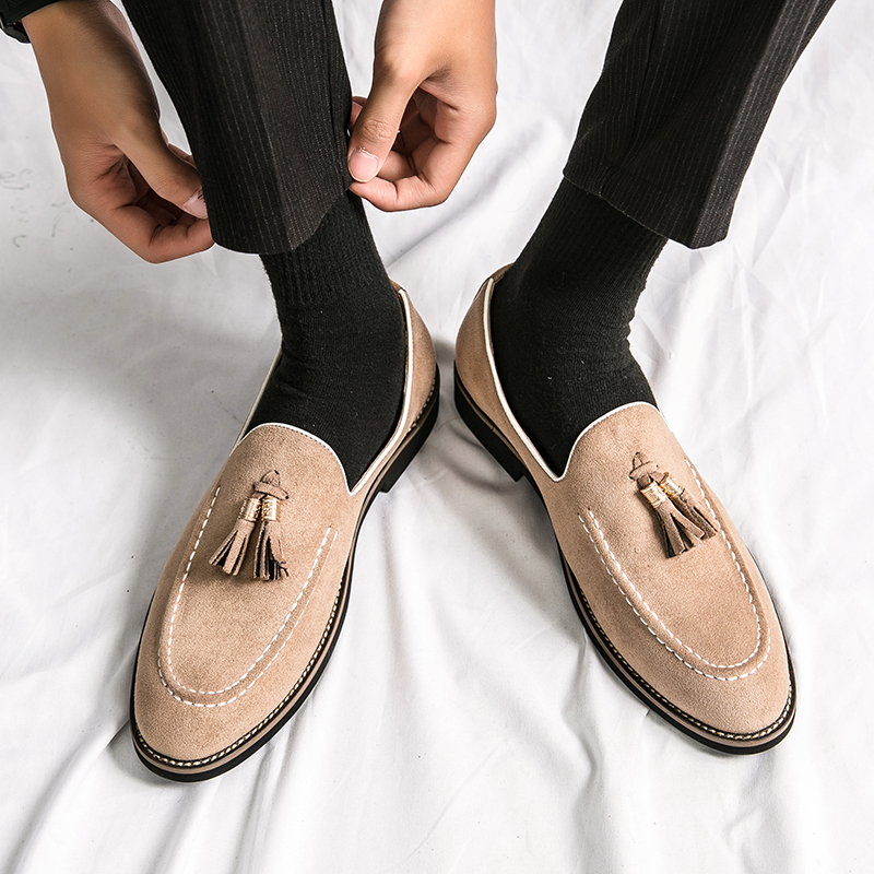 อิตาเลี่ยนยี่ห้อ Cowhide Suede - Men Shoes Louboutin บทวิจารณ์และราคา