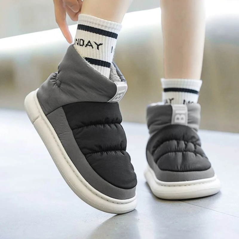 รองเท้าบูทกันหนาวบุขนแกะสำหรับ - Men Shoes Online บทวิจารณ์และราคา