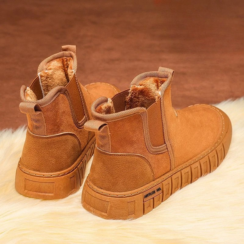 ​ รองเท้าผ้าฝ้ายบุขนหนานุ่มกัน - Men Shoes Online บทวิจารณ์และราคา