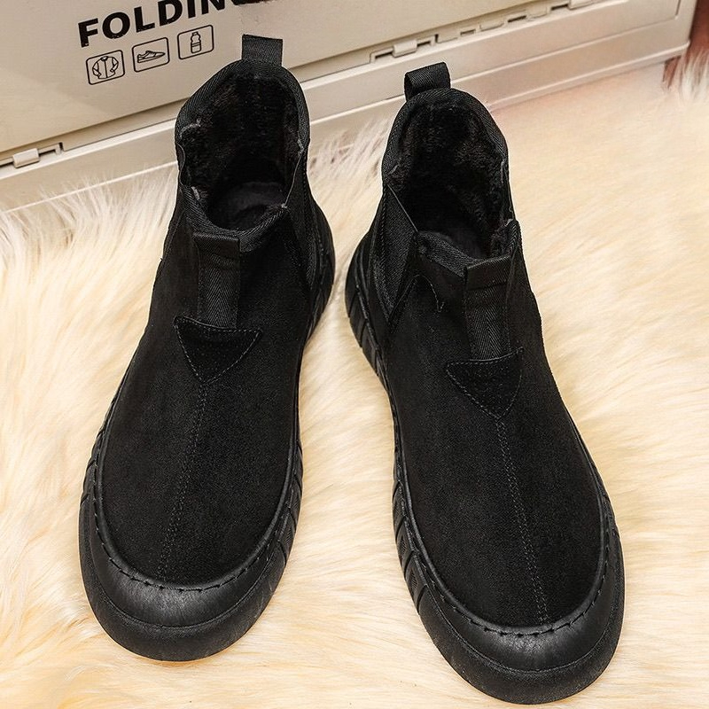 ​ รองเท้าผ้าฝ้ายบุขนหนานุ่มกัน - Men Shoes Online บทวิจารณ์และราคา