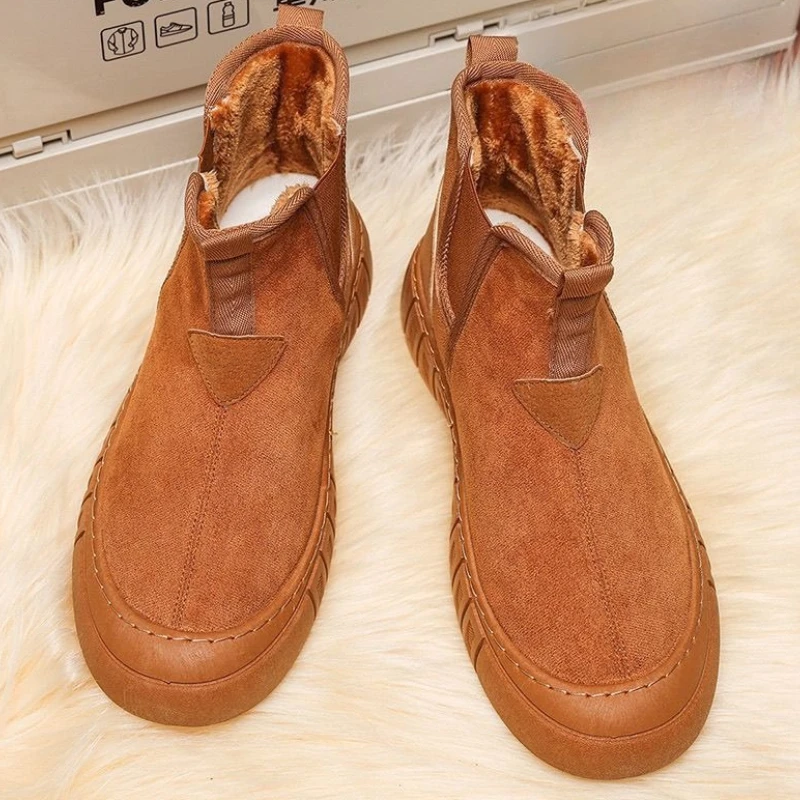 ​ รองเท้าผ้าฝ้ายบุขนหนานุ่มกัน - Men Shoes Online บทวิจารณ์และราคา
