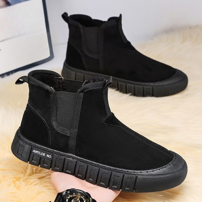 ​ รองเท้าผ้าฝ้ายบุขนหนานุ่มกัน - Men Shoes Online บทวิจารณ์และราคา