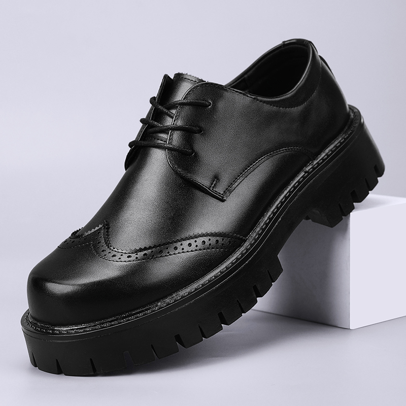 2024หนังแท้สีดำล้วนสำหรับผู้ชา - Men Shoes Louboutin บทวิจารณ์และราคา