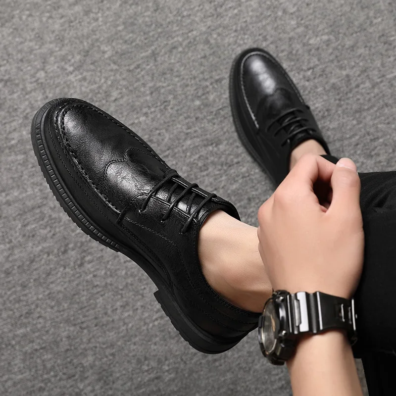 หนังคุณภาพสูงผู้ชายรองเท้าสบาย - Men Shoes Louboutin บทวิจารณ์และราคา