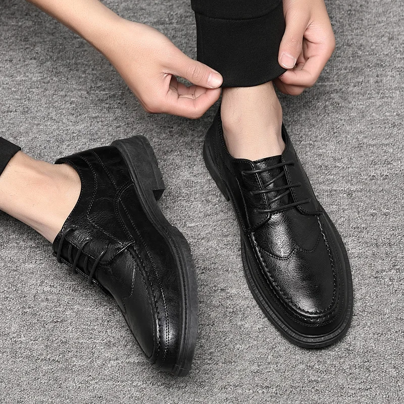 หนังคุณภาพสูงผู้ชายรองเท้าสบาย - Men Shoes Louboutin บทวิจารณ์และราคา