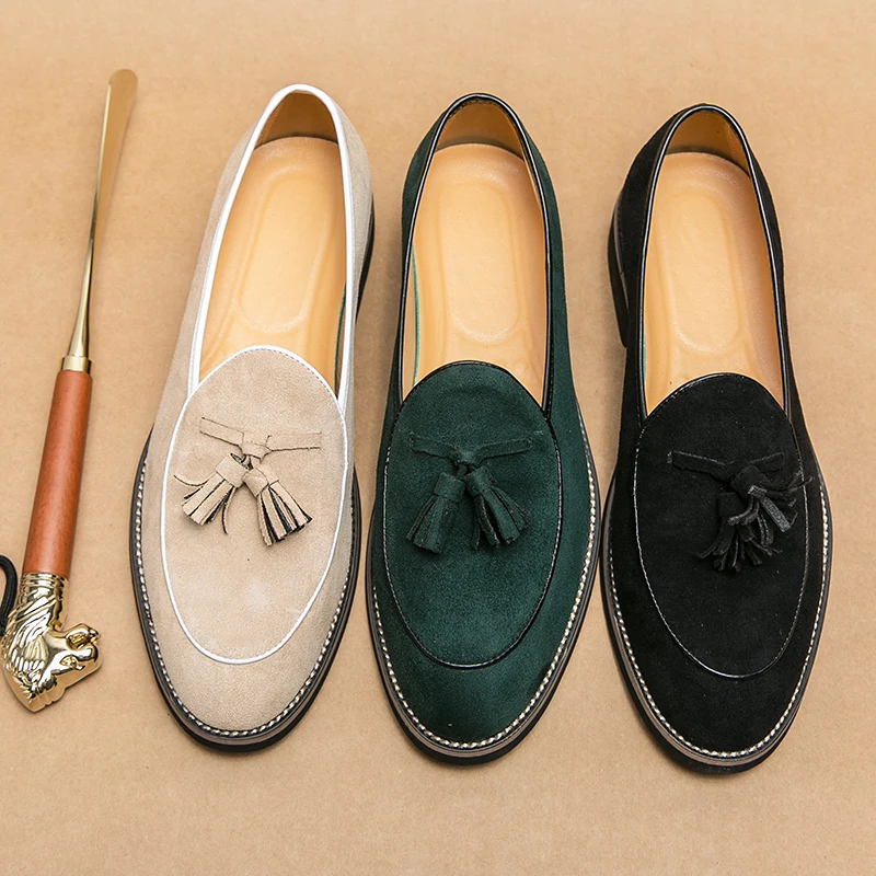 อิตาเลี่ยนแบรนด์หรู Suede ผู้ช - Men Shoes Louboutin บทวิจารณ์และราคา