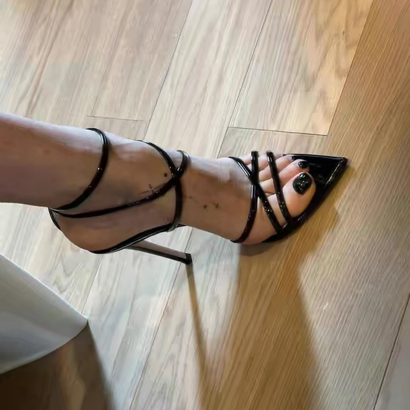 รองเท้าแตะสตรี รองเท้าส้นสูงแบ - Dress Shoe Pointed บทวิจารณ์และราคา