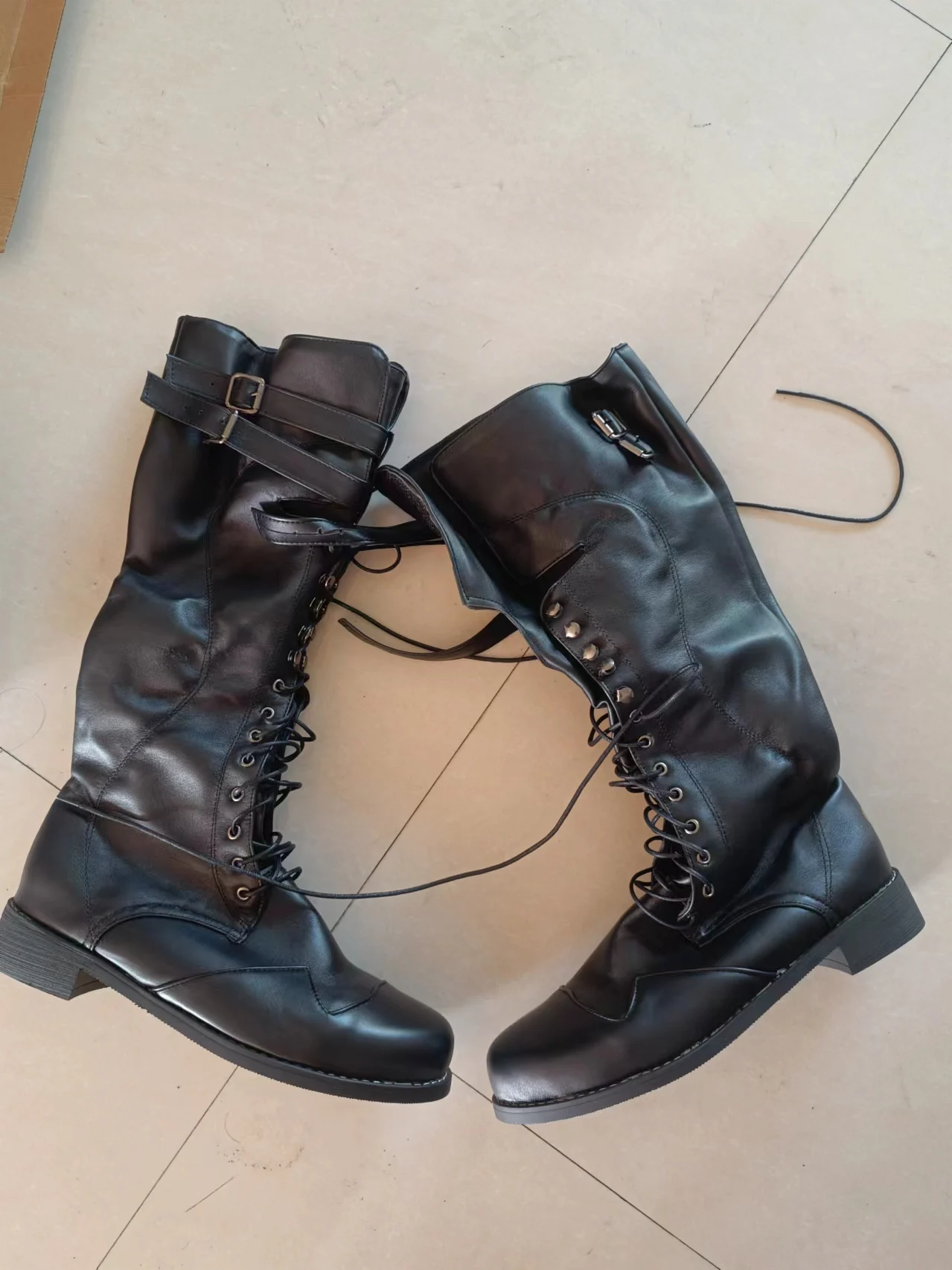 รองเท้าคอสเพลย์สไตล์สตีมพังก์ย - Men Shoes Europe To Us บทวิจารณ์และราคา