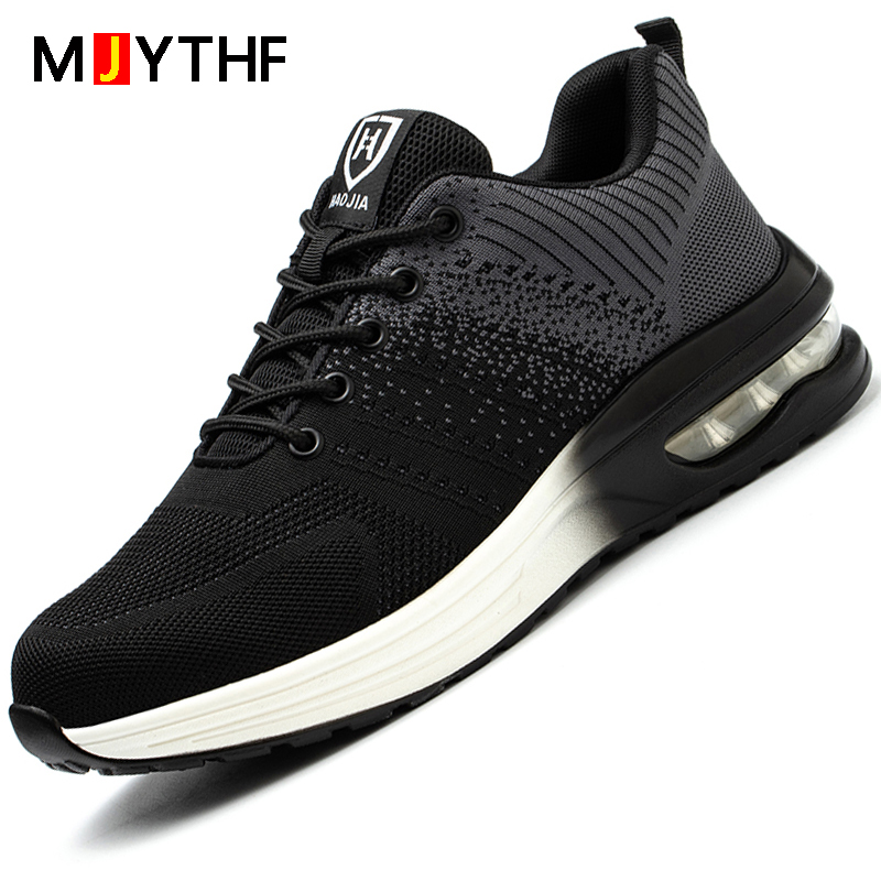แฟชั่นความปลอดภัยรองเท้าผู้ชาย - Work Boot Steel Toe บทวิจารณ์และราคา