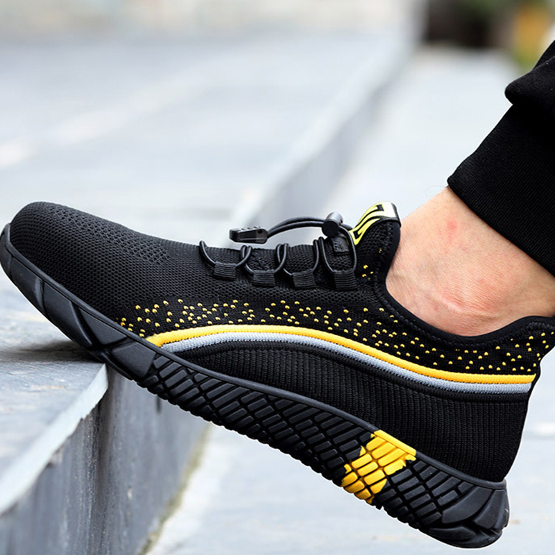 MJYTHFชายทำลายรองเท้าทำงานรองเ - Work Boot Steel Toe บทวิจารณ์และราคา