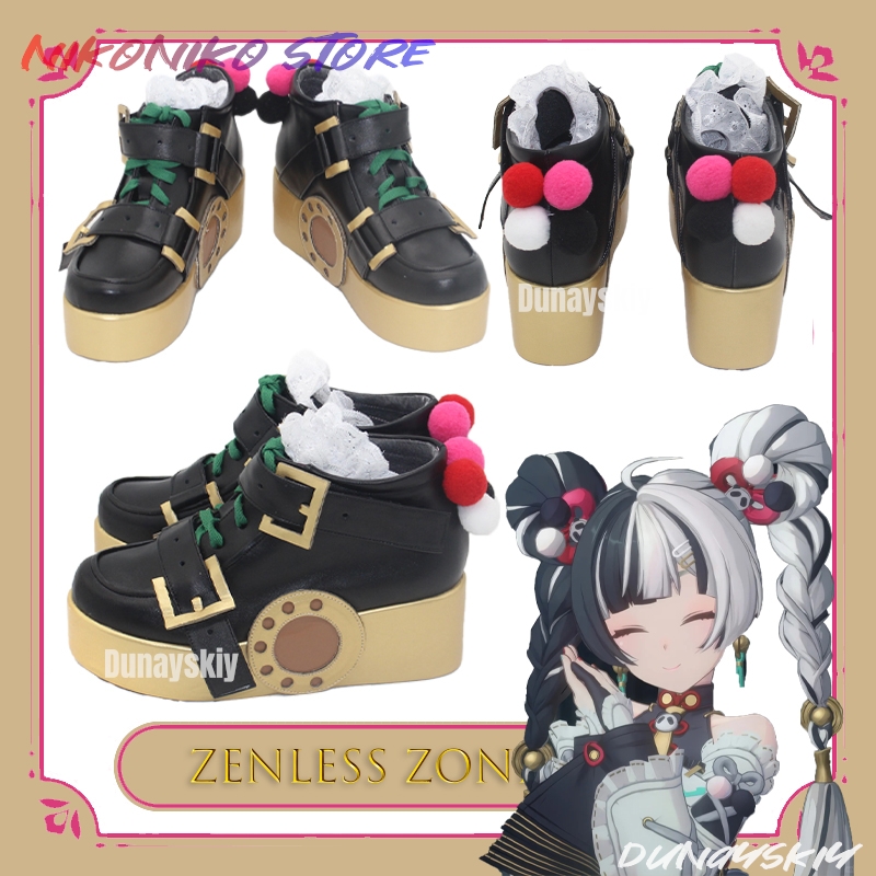 รองเท้าคอสเพลย์เกม Zenless Zon - Men Shoes Europe To Us บทวิจารณ์และราคา