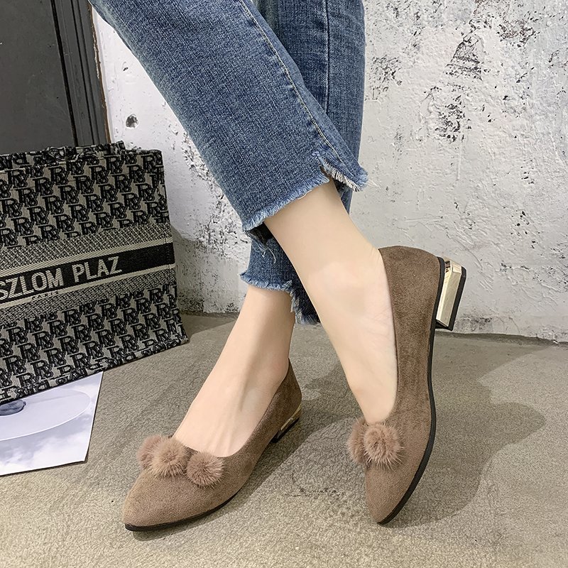รองเท้าสตรีแบบแมรี่เจน รองเท้า - Dress Shoe Pointed บทวิจารณ์และราคา