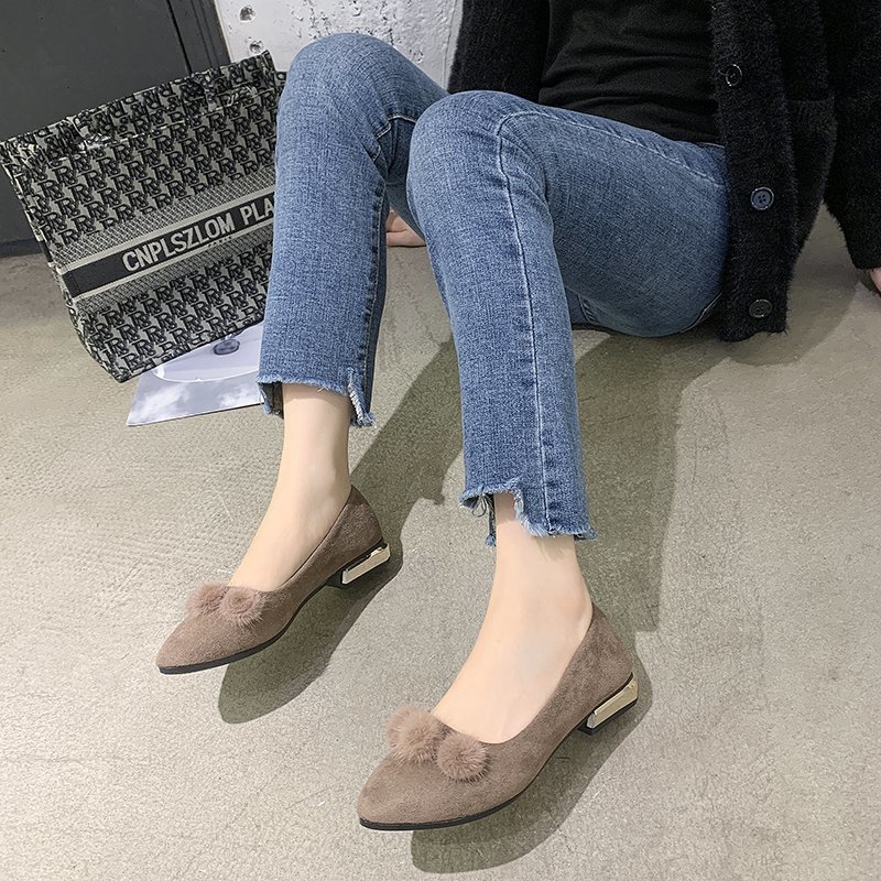 รองเท้าสตรีแบบแมรี่เจน รองเท้า - Dress Shoe Pointed บทวิจารณ์และราคา