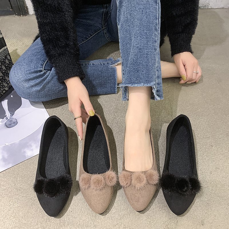 รองเท้าสตรีแบบแมรี่เจน รองเท้า - Dress Shoe Pointed บทวิจารณ์และราคา