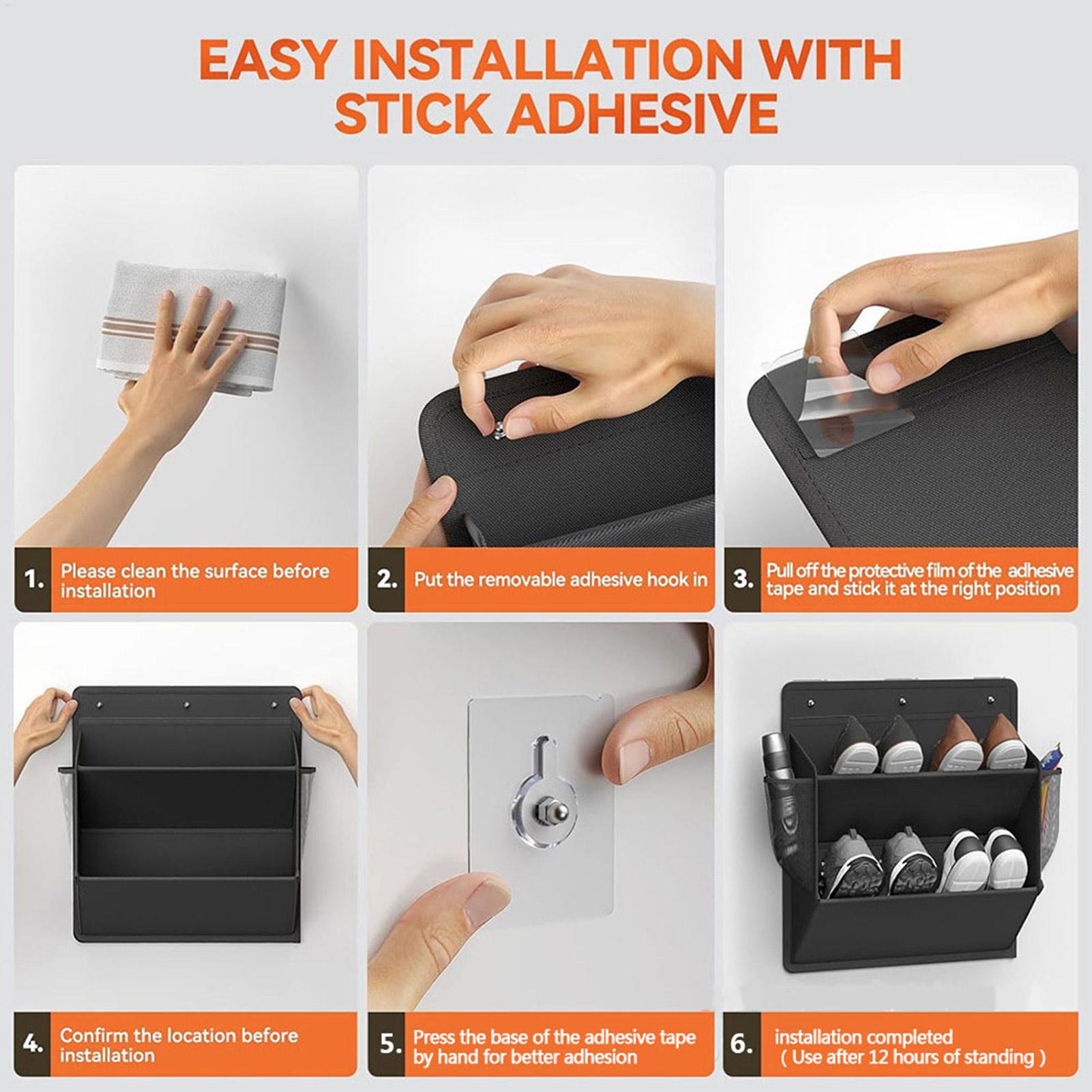1PC RV รองเท้าพร้อมเทปกาวประตู - Men Shoes Rack บทวิจารณ์และราคา